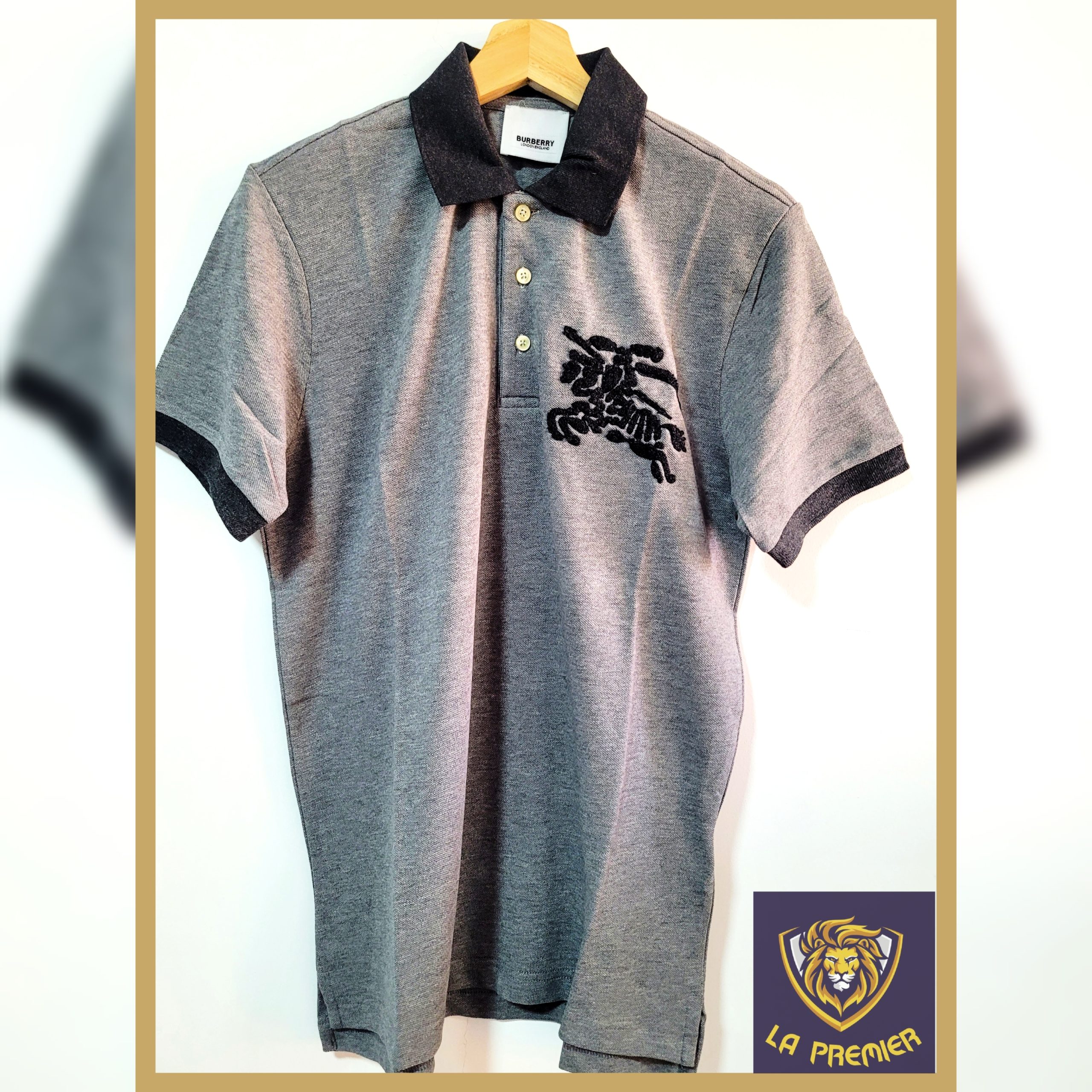 BURBERRY - POLERA CUELLO PIQUE