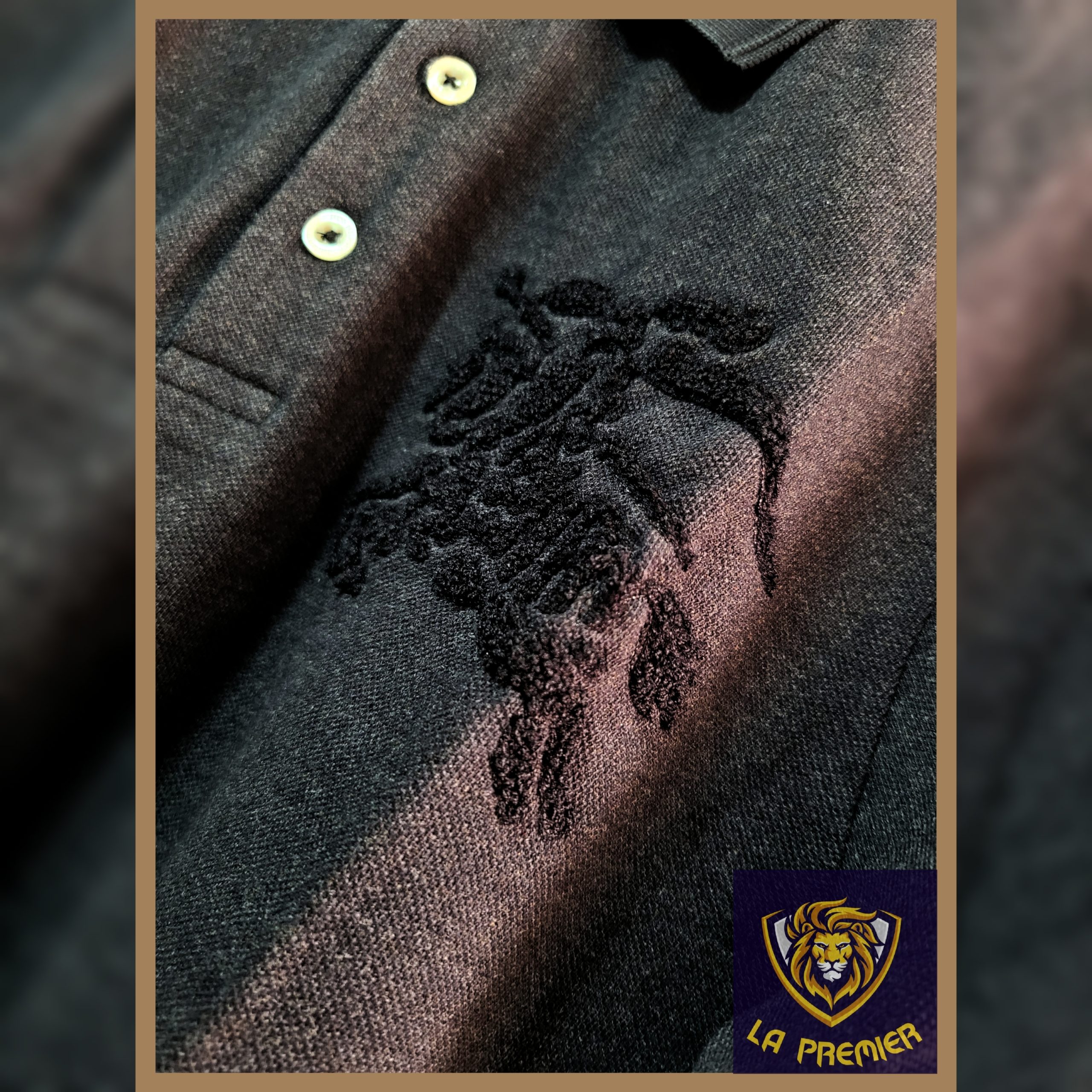 BURBERRY - POLERA CUELLO PIQUE - Imagen 4