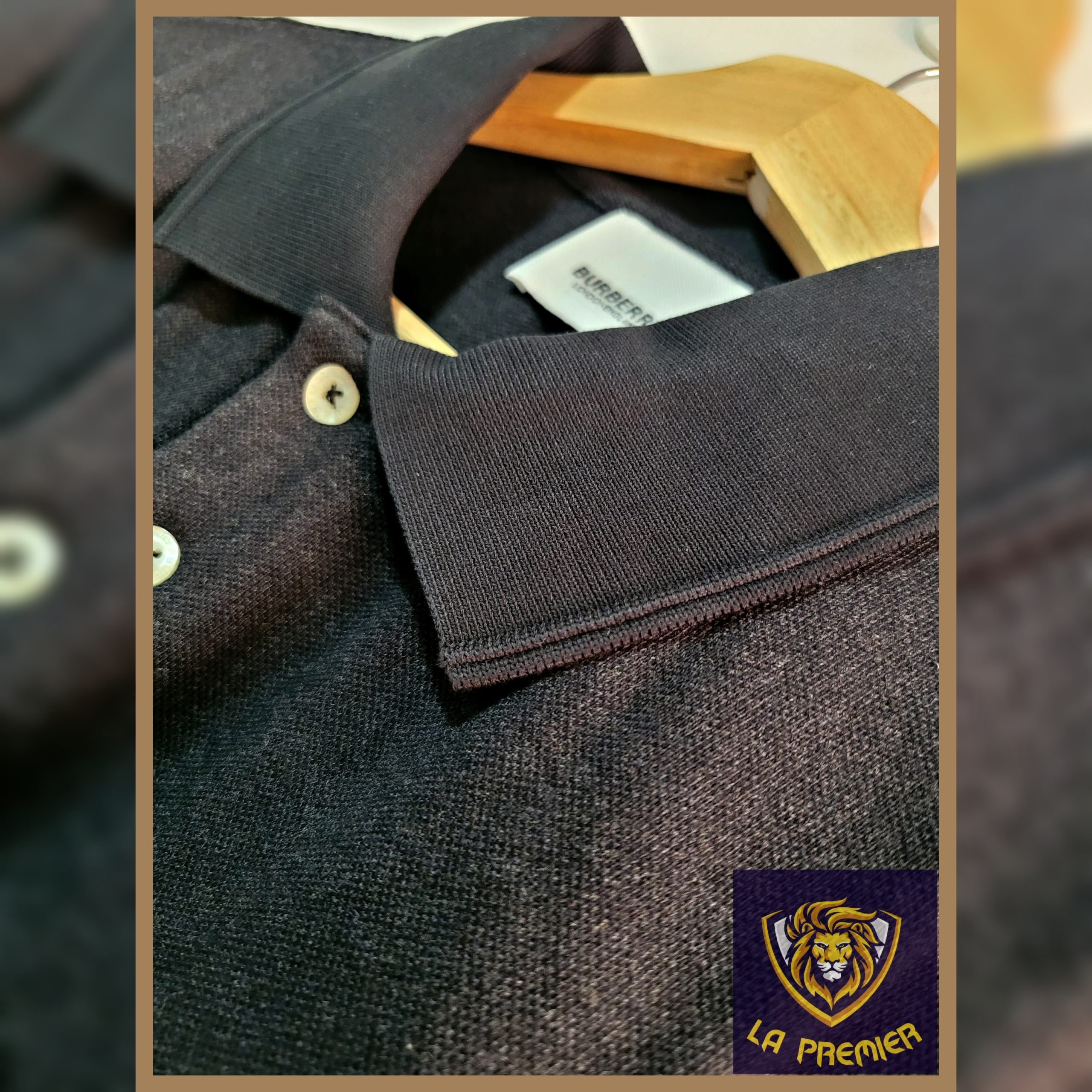 BURBERRY - POLERA CUELLO PIQUE - Imagen 7