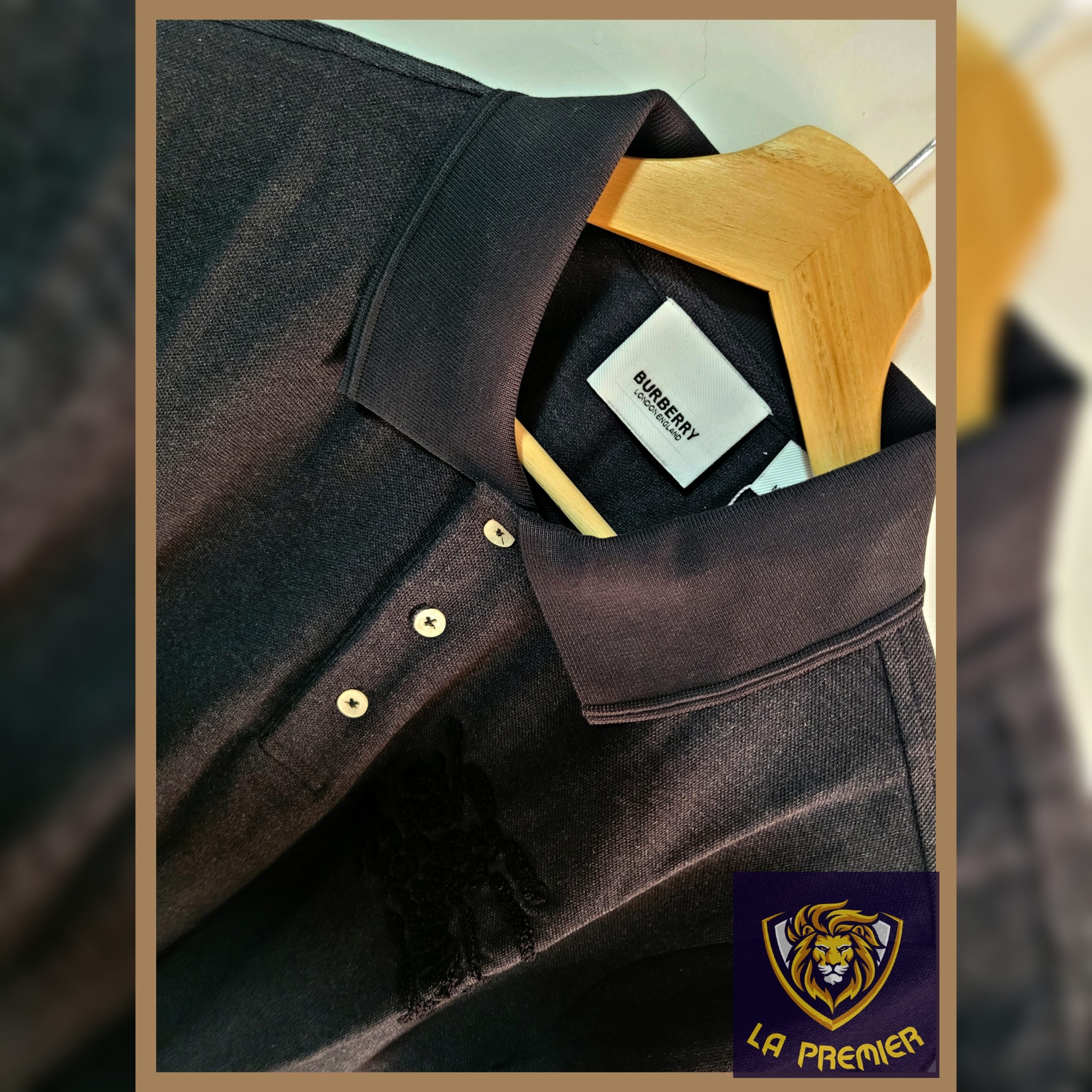 BURBERRY - POLERA CUELLO PIQUE - Imagen 3