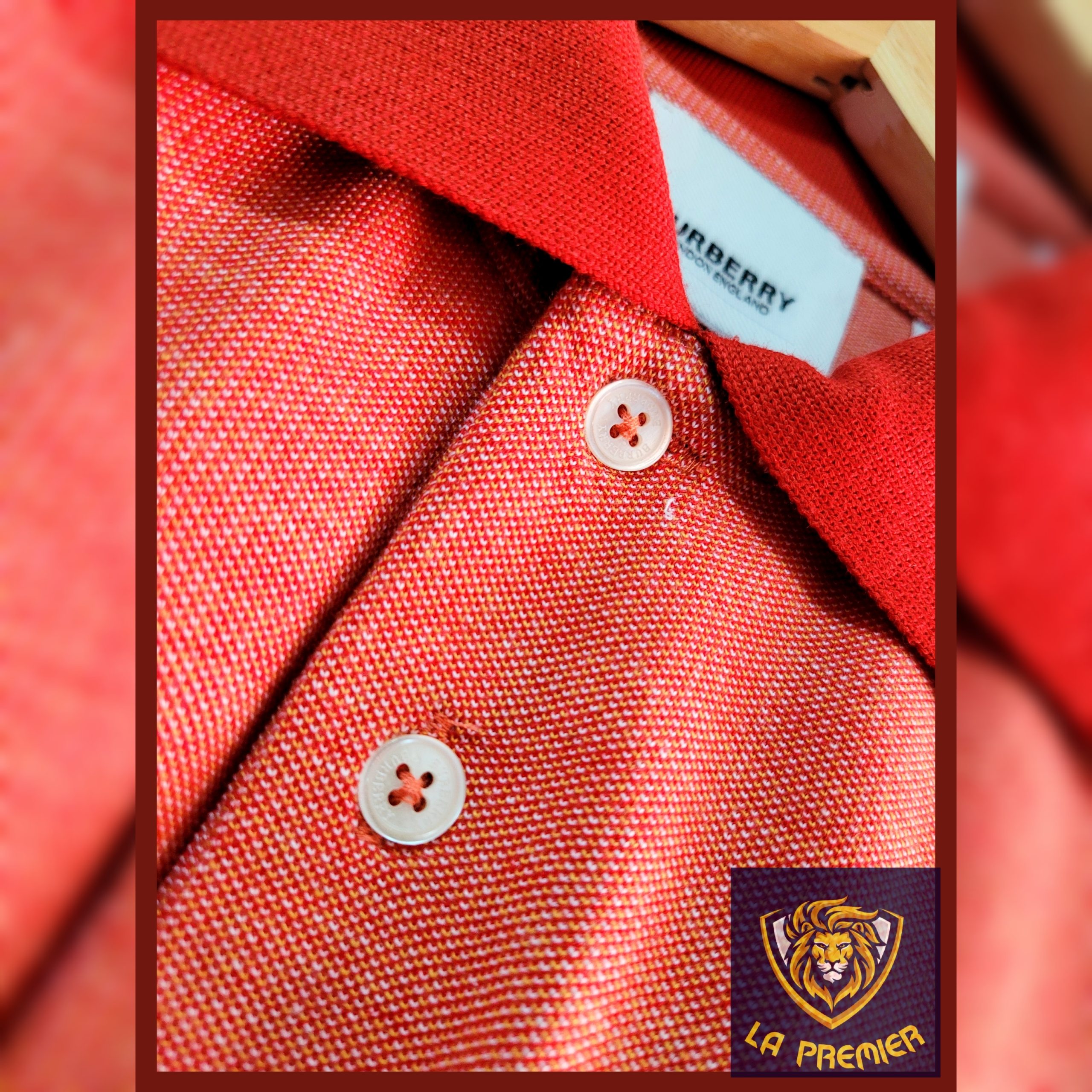 BURBERRY - POLERA CUELLO PIQUE - Imagen 4