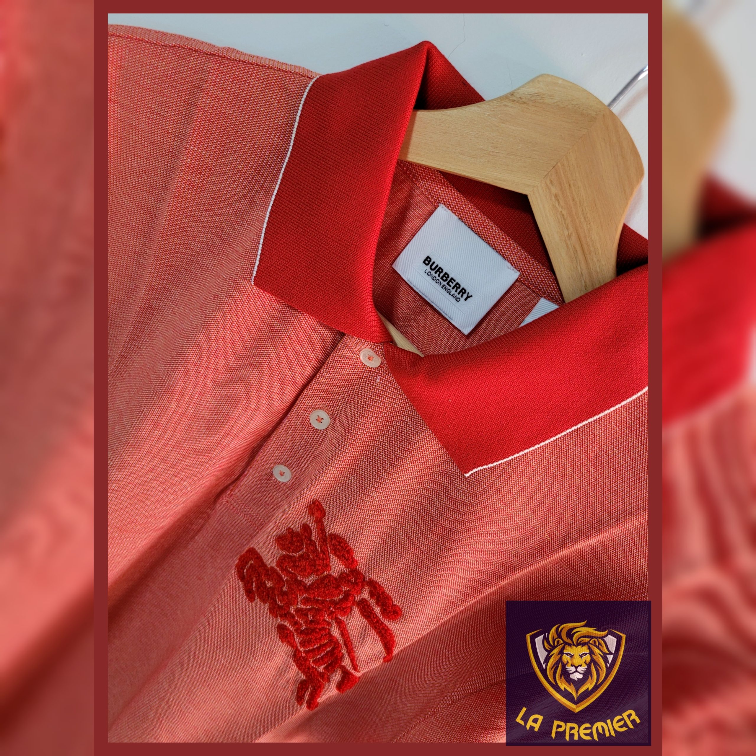 BURBERRY - POLERA CUELLO PIQUE - Imagen 3