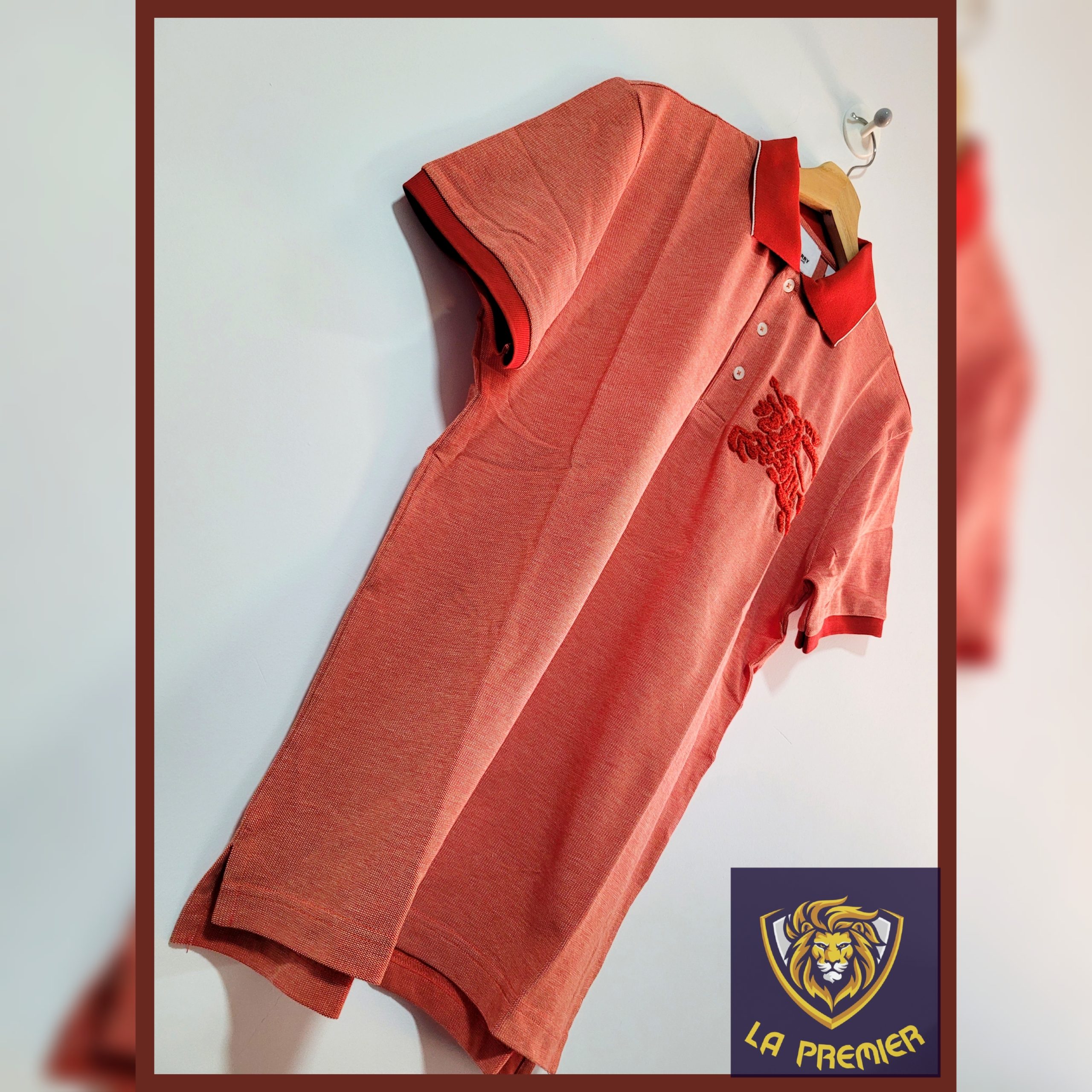 BURBERRY - POLERA CUELLO PIQUE - Imagen 6