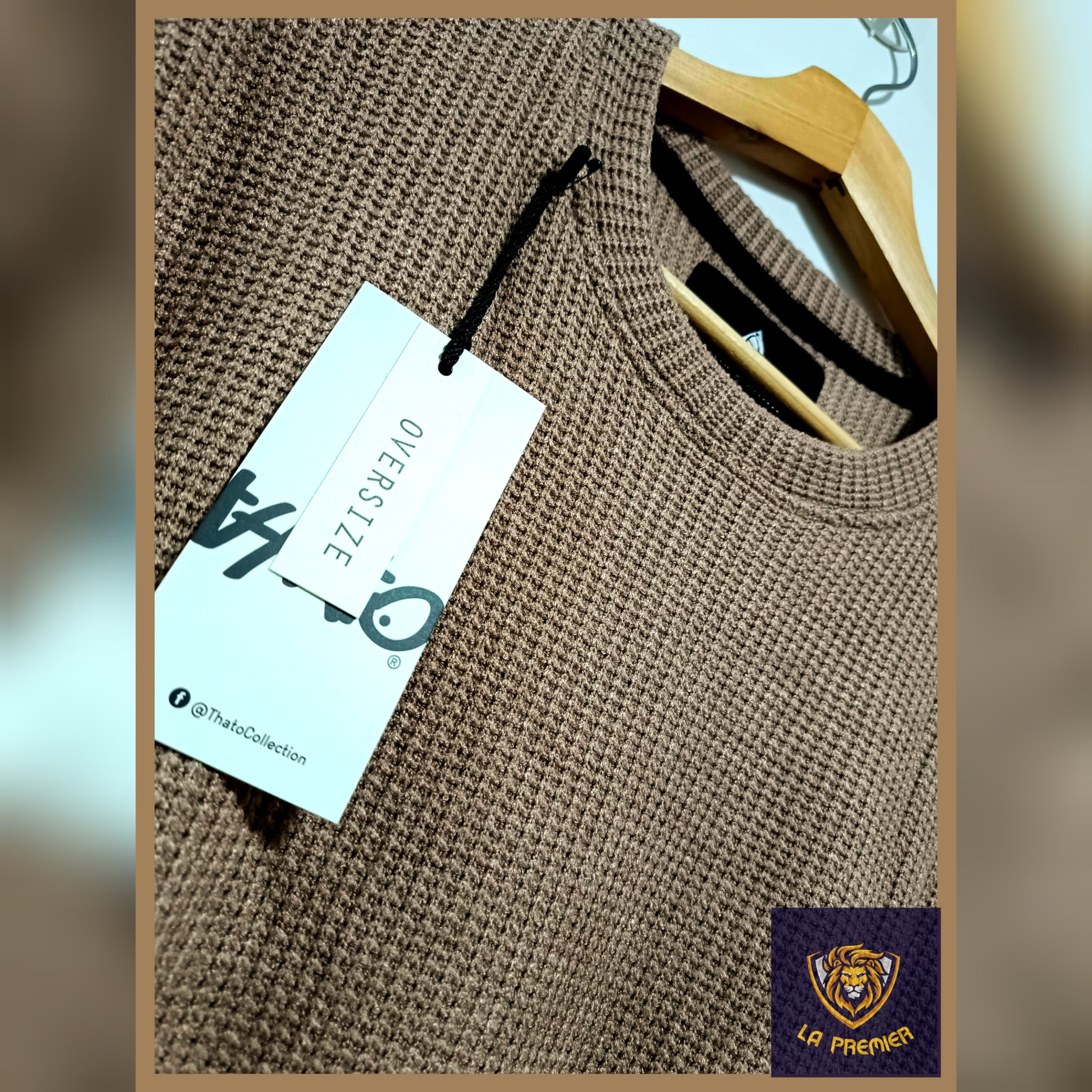 TATHO STYLOS-OVERSIZE LANILLA - Imagen 2